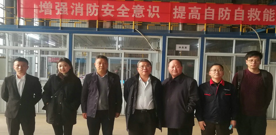 帕沃可矿物纤维制品公司董事长刘毅烽到玄武石纤考察